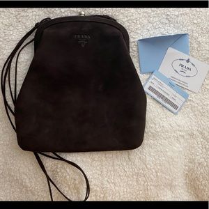 SOLD❗️AUTHENTIC Vintage Prada Suede